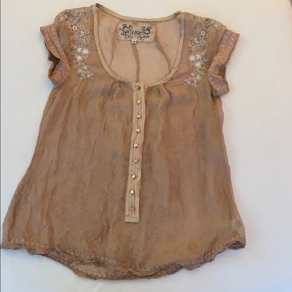 Johnny Was Tops - Pete & Greta by Johnny Was Floral Blouse S